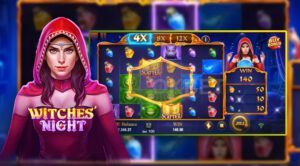 ทดลองเล่นสล็อต Witches Night ฟรี พร้อมรับเครดิตฟรีล่าสุดที่ NewOnlineSlotsFun