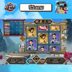 รีวิวเกมสล็อต Three Beauties โบนัสแตกง่าย ทดลองเล่นฟรีที่ New Online Slots Fun